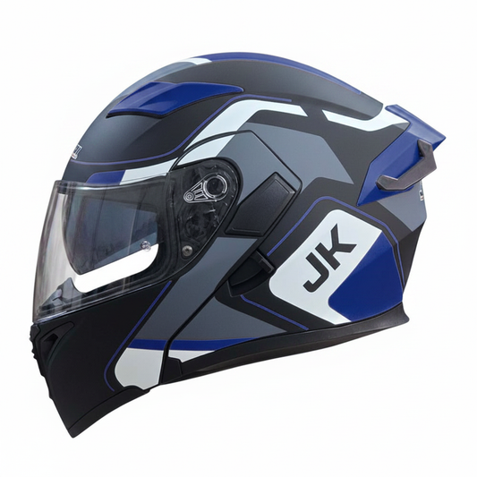Jiekai jk902 flipup helmet Blue 